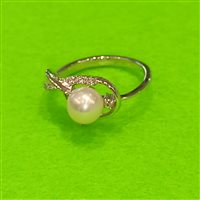 Anello Vidali Gioielli Donna in Oro bianco Perla ANOR-18-34 - ANOR-18-34